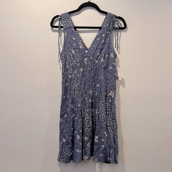 NWT boho floral print Lucky Brand dress - Picture 2 of 10